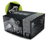 WiPPZ® Lens & Screens Wipes - Pack Individually Wrapped Screen Wipes, Biodegradable, Eco-Friendly, Cleaning Wipes for Glasses, Sunglasses, Laptop Screens and Camera Lenses (100 Pacl)