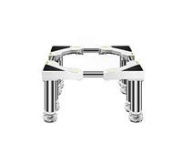 WIQUYBML Adjustable Washing Machine Stand 29-32cm Height Telescopic Base for Washer & Dryer Fridge Dishwasher Support 65-80cm Length 36-55cm Width Sturdy Elevation