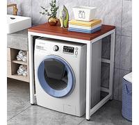 WIQUYBML Adjustable Washing Machine Stand Non Slip Feet Space Saving Shelf for Small Kitchens & Bathrooms Freestanding nizer Laundry Room.