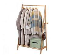 WIQUYBML coat stand Exquisite Clothes Rack Multifunctional Coat Rack Freestanding Coat Rack with 4 Hooks Furniture Organizer in Living Room Bedroom Entryway for Clothes Suits Shoes Accessori