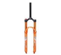 WIQUYBML Cycling Suspension Fork 26/27.5 Inch Mountain Bike Double Air Chamber Front Bicycle Shoulder Control(B,27.5inch)