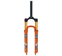 WIQUYBML Disc Brake Bikes Suspension Forks 26/27.5/29'' Mountain Air Fork 1-1/8 1-1/2 Bicycles Front Shock Absorber Travel 120mm QR 9mm 1650g
