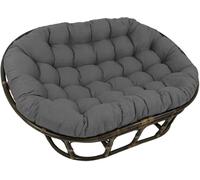 WIQUYBML Egg Chair Cushion Swing Hanging Basket Chair, Rattan