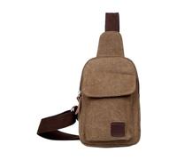 WIQUYBML Men's Waist Pack Canvas Chest Bag Korean Casual Small Backpack Shoulder Multi Functional Sports Crossbody Big Tote Bags for Women Travel