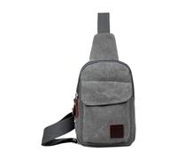 WIQUYBML Men's Waist Pack Canvas Chest Bag Korean Casual Small Backpack Shoulder Multi Functional Sports Crossbody Big Tote Bags for Women Travel