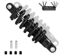 WIQUYBML Mountain Bike Rear Shock Absorber 125mm 150mm 165mm 190mm Coil Spring Adjustable 150-2000lbs Suspension for MTB/E-Bike/XC