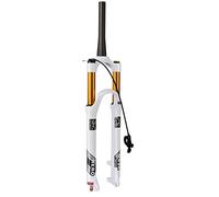 WIQUYBML Mountain Bikes 26/27.5/29'' Air Suspension Fork 1-1/2 1-1/8 Forks Disc Brake Bicycles Front Shock Absorber Travel 100mm With Damping QR 9mm 1640g