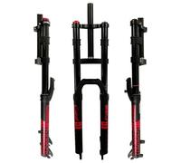 WIQUYBML Shock Absorber 1-1/8" Shoulder Control Bicycle Front Fork Suspension Double