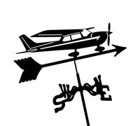 WIQUYBML Weather Vane with Anti-Rust Creative Gardening Decoration Motorcycle Pirate Ship Viking Battleship Direction Indicator Kit Roof Mount