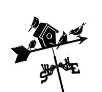 WIQUYBML Weather Vane with Anti-Rust Creative Gardening Decoration Motorcycle Pirate Ship Viking Battleship Direction Indicator Kit Roof Mount