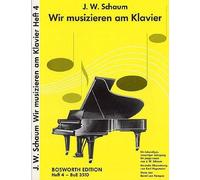 Wir musizieren am Klavier - Heft 4 John W. Schaum Book [Softcover] Piano Boswort