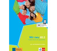 Wir neu zweibandig: Lehr- und Arbeitsbuch A1.1 mit Audio-CD: Grundkurs Deutsch für junge Lernende