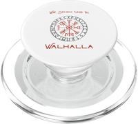 Wir Sehen Uns In Walhalla (German Viking Statement) PopSockets PopGrip for MagSafe