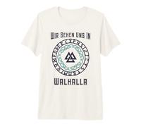 Wir Sehen UNS in Walhalla (German Viking Statement) Premium T-Shirt