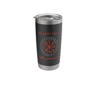 Wir Sehen UNS in Walhalla (German Viking Statement) Stainless Steel Insulated Tumbler