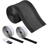 Wirafix 10 Feet(3m) Cable Floor Cable Cover, 4 inches(10cm) in Width Cable Protector for Home Office Living Room Carpet, Cable Covers for Wires Floor Comes with Two 10-Foot Self-Adhesive Loop Tapes