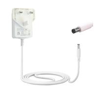 Wirafix 12V 2A Power Supply Adapter, UKCA Listed, AC/DC Adapter 100-240V 50/60Hz with 1.5 M Cable, 5.5mm x 2.1mm AC Adapter for LED Strips/Security Camera Monitor/Wireless Routers/WIFI IP/Audio, White