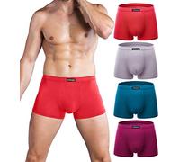 wirarpa Mens Mirco Modal Underwear Trunks Soft Boxer Shorts Gents Microfibre Underpants Multipack Size M