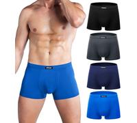 wirarpa Mens Mirco Modal Underwear Trunks Soft Boxer Shorts Gents Microfibre Underpants Multipack Size 2XL