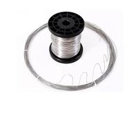 wire， 1pcs 1-100 Meters 304 Stainless Steel Soft/hard Diameter 0.02-3mm Single Strand Lashing Soft Iron Wire(Soft Steel Wire,0.15mm X 100m)