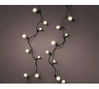 Wire 240Led Cherry 3 Sizes Black Wire 1800Cm Warm White For Outdoor | Lumineo