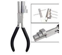 Wire Bending Pliers Multi-Size 13/17/22mm with Stainless Steel Jaws and Cushioned Grip Handle for Jewelry Making Craft Projects