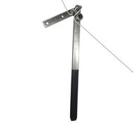 Wire Bending Tool - Manual Pipe Forming Jig, Non Slip Metal Wire Bender, Precision Shaping Hand Tool | Heavy Duty Control for Metalworking Workshop Construction Crafts Outdoor Industrial Use
