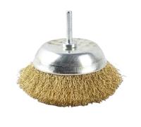 Wire Brush Drill Bit Wire Brush Drill Bit 50mm/60mm/75mm Steel Brass Brushes Rotary Tools Metal Rust Removal Polishing(W-100mm)