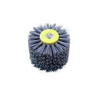Wire Brush for Drill, Angle Grinder Wire Brush 1 Pcs 120*100*19mm Nylon Abrasive Wire Drum Polishing Wheel Uso apto para Woodworking Metalworking(P80)