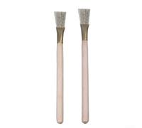 Wire Brush Kit 16.5cm 17cm Wooden Handle for Ceramics | High-carbon steel wires, natural wood grip, rust resistant, 16.5cm and 17cm lengths, for clay sculpting