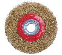 Wire Brush Wheel for Bench Grinder + Reducers Adaptor Rings,5inch 125Mm