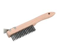 Sealey WB03 Wire Brush With Steel Fill & Scraper 260Mm
