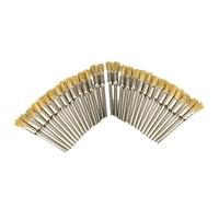 Wire Brushes drills， Brass Wire Wheel Cup Brush 5mm 20/30 Pcs For Power Drill Cleaning Rust Paint(5mm-30PCS)