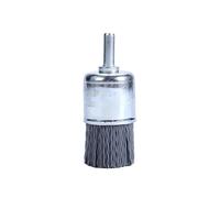 Wire Brushes drills， Wire Wheel Cup and End Brush Set, Carbon Steel Abrasive Nylon, 4-32mm, 120-800 Grit(0.15in(4mm) 800Grit)