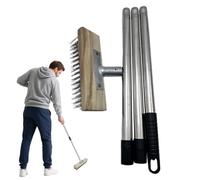 Wire Brushes for Cleaning | 59-inch Long Handled Scrub Brush,Hard Bristles Heavy Duty Scrubber for Carpet Tub Floor House Patio Garage Exterior Boat Moss Concrete Deck Bathroom