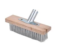 Wire Brushes for Cleaning, Stainless Steel Floor Scrub Brush Heavy Duty Rough Surface for Deck, Concrete, Patio Floor Cleaning 50cm