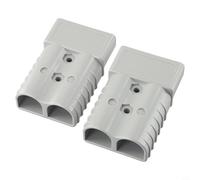 Wire Cable Connector 350AMP for, Compatible with Forklift Battery Systems, 2-Piece Set, 35MM²-70MM² Gauge, 600V 350A Industrial Grade(RED)