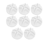 Wire Cage Clips 80Pcs Wire Cube Connectors Plastic Cross Fixing Clip Storage Shelving Modular Organizer Cabinet Closet Clasp Cage Buckles Black(White)