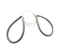 Wire Clay Cutter - 44cm Steel Blue/Black Rubber Handles, Cutting Wire, Handle Control | Perfect for Pottery Wheel Work, Ceramic Studio Use, Slab Release Cutting, Beginner Craft Development, Art