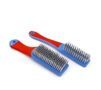 Wire Cleaning Brushes Stainless Steel Hand Tool Grill Paint Rust Weld Removal Dirt Dust Barbecue Manual Scratch Metal Household(2 PCS in Bundle)