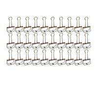Wire Clips Small Hollow Strong Clamping Multi Purpose Metal Clips for Notes Tickets Papers 30Pcs 2 Inch (Bronze)
