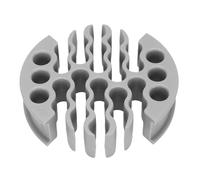 Wire Comb, 30 Holes Cable Comb Dresser Anti Entanglement Network Cable Organizer Separator Stacker for Cat 6 Network Wires with a Diameter up to 0.3in (Grey)