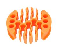 Wire Comb, 30 Holes Cable Comb Dresser Anti Entanglement Network Cable Organizer Separator Stacker for Cat 6 Network Wires with a Diameter up to 0.3in (Orange)