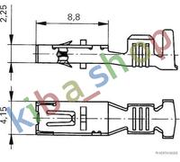 WIRE CONNECTIONS PRICE PER 1 PCS FEMALE CONNECTOR WIRE 15-25MM² CONNECTION