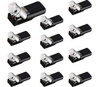 Wire Connector 2 Pin 2 Way Low Voltage Wire Connectors Quick Dual Wire Terminal Block Universal Compact Wire I Type Connectors No Wire Stripping Required 12PCS