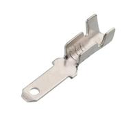 Wire connectors, 50/100pcs Male Crimp Terminal Connector 2.8 Speaker Electric Connectors DJ610B-2.8A(100pcs)