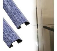 Wire Cover/Channel to Protect ， Self Adhesive Stainless Steel Cable Raceway Multicolor Multiple Sizes(A- 2 PCS,L x Outer Width 150cm x 30mm)