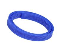 wire cover expandable Braid Sleeving Cable Sheathing Protection, Durability Cord Protector Wire Loom Tubing for DIY 5meters(Blue,2mm)