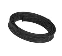 wire cover expandable Braid Sleeving Cable Sheathing Protection, Durability Cord Protector Wire Loom Tubing for DIY 5meters(Black,14mm)