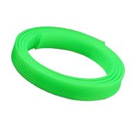 wire cover expandable Braid Sleeving Cable Sheathing Protection, Durability Cord Protector Wire Loom Tubing for DIY 5meters(Bright Green,20mm)